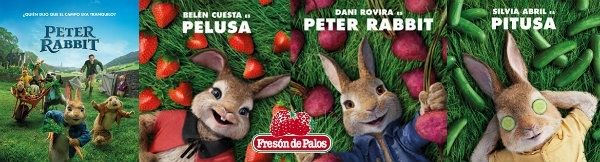 Fresón de Palos se une a Dani Rovira, Belén Cuesta y Silvia Abril en la premiere benéfica de Peter Rabbit