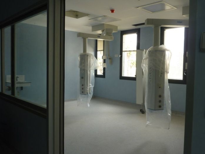 El Hospital Juan Ramón Jiménez acomete la última fase de las obras de la nueva Unidad de Cuidados Intermedios