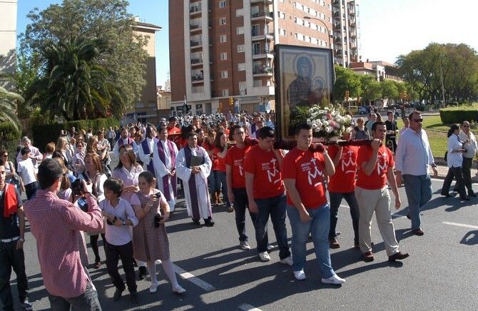 La Cruz de las Jornadas de la Juventud comienza su gira provincial en Huelva
