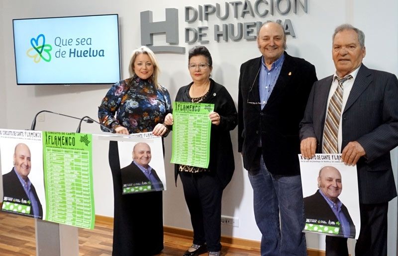 La Diputación impulsa el X Circuito de Cante Flamenco ‘Por la ruta del fandango de Huelva y los cantes de ida y vuelta’