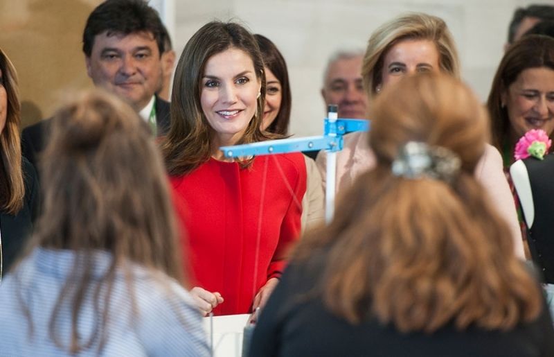 La reina Letizia, gran atracción de los campeonatos de FP Andalucíaskills