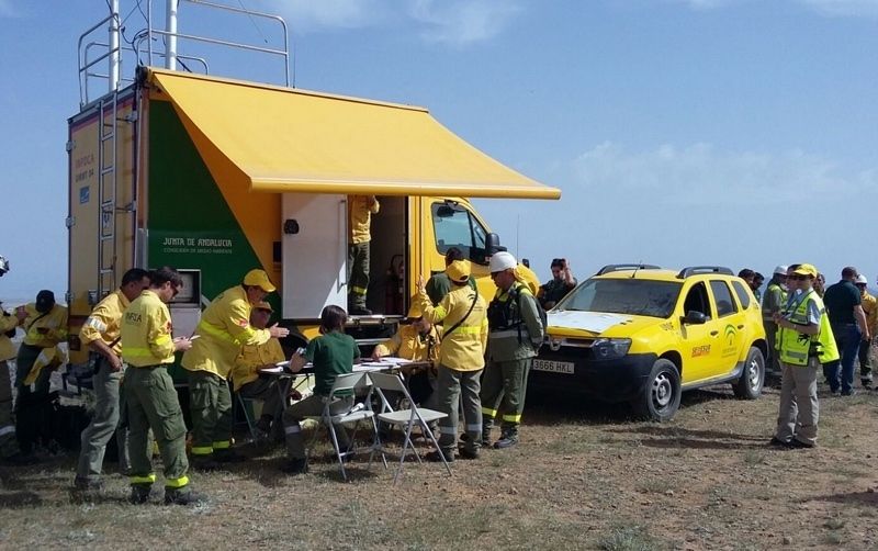 La Junta hará este jueves un simulacro de incendios forestales en Tharsis con una alerta nivel 1