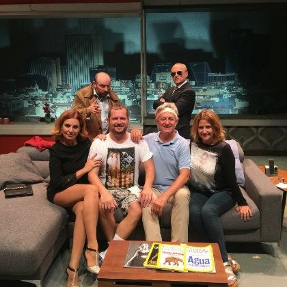 Josema Yuste, El Monaguillo y Santiago Urrialde presentan la comedia ‘Taxi’ en Cartaya