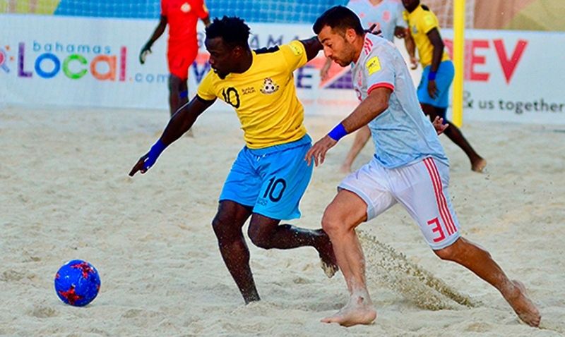 La España de Fernando Guisado golea a la anfitriona en la Bahamas Beach Soccer Cup (4-7)