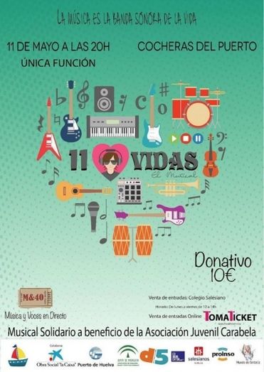 La asociación juvenil Carabela estrena en Huelva su primer musical benéfico con voz en directo