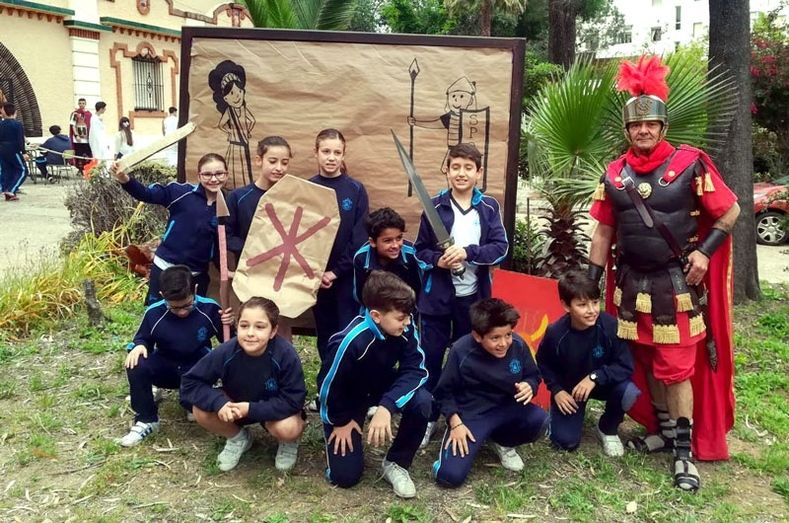 El Santo Angel regresa un año más a la Antigua Roma