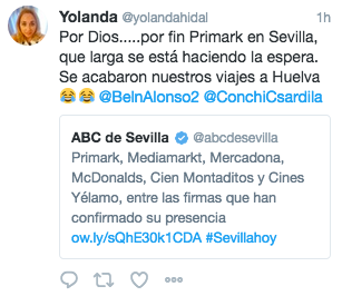 El runrún: Sevillanos desertores del Primark