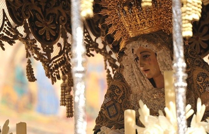 Los cultos de la Virgen del Amor servirán de despedida antes de su restauración