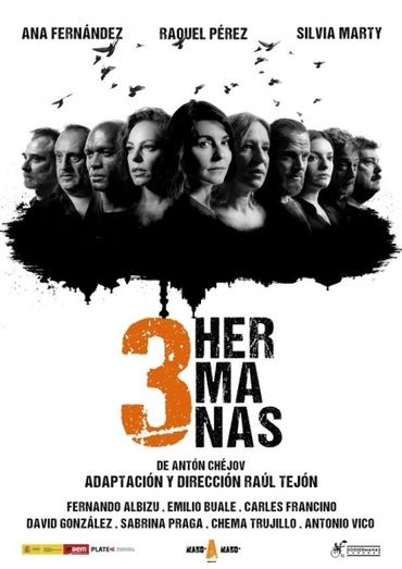La obra teatral Tres Hermanas y el concierto de Rosana, esta semana en el escenario del Gran Teatro