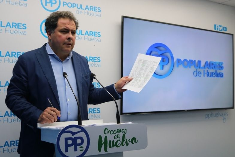 El PP exige al PSOE “explicaciones y responsabilidades políticas” por la ramificación onubense del escándalo de la Faffe