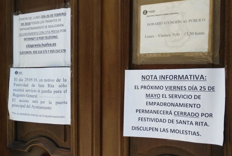 El runrún: Santa Rita de los empadronamientos