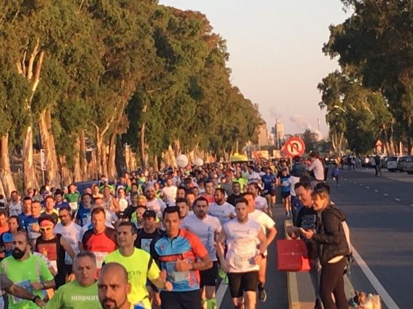 Moussab Hadout y Marta Martín ganan los primeros 10k homologados de Huelva
