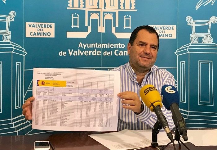 El Ayuntamiento de Valverde consigue reducir el pago medio a proveedores hasta los 64 días