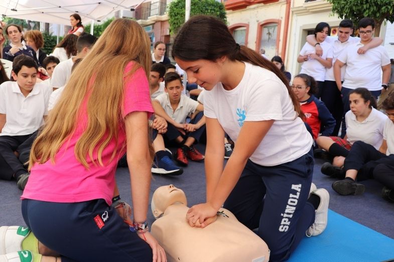 Clausurada la campaña ‘Los niños y las niñas de Huelva salvan vidas’, que ha formado a más de 10.000 alumnos