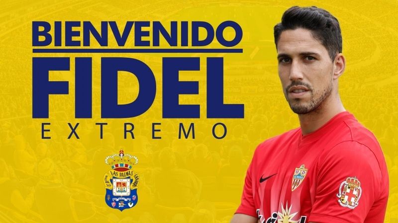 Fidel jugará los tres próximos años en la Unión Deportiva Las Palmas