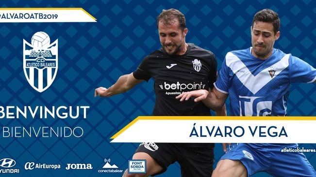El exalbiazul Álvaro Vega cambia el Badalona por el Atlético Baleares