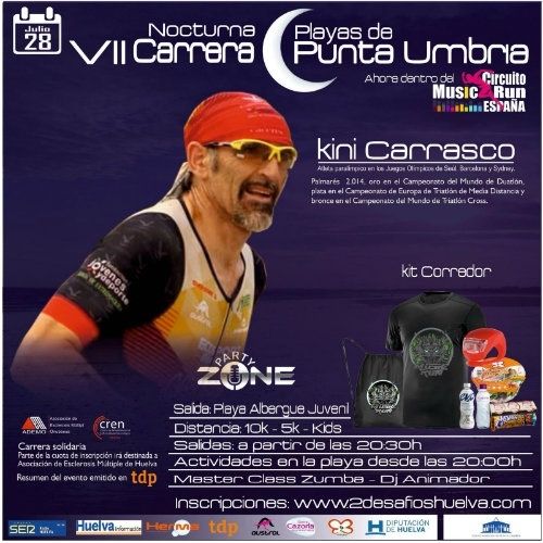 Abierta la inscripción para la carrera nocturna 'Playas de Punta Umbría'