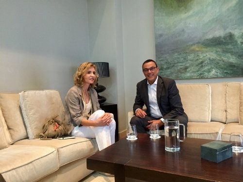 El presidente de la Diputación y la subdelegada del Gobierno mantienen un encuentro institucional