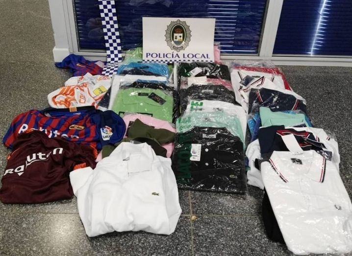 Detenida en Punta Umbría por la venta de prendas falsificadas
