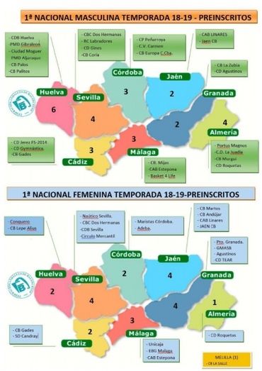 Hay ocho clubes onubenses preinscritos para competir en Primera Nacional, entre ellos el CB Conquero y el CB Lepe pero no el CB San Juan