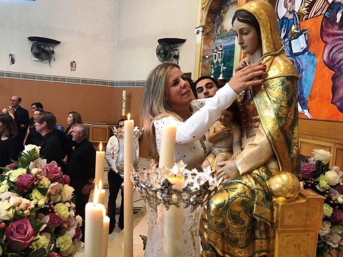 La Virgen del Mar recibe la Medalla de la Ciudad de Isla Cristina