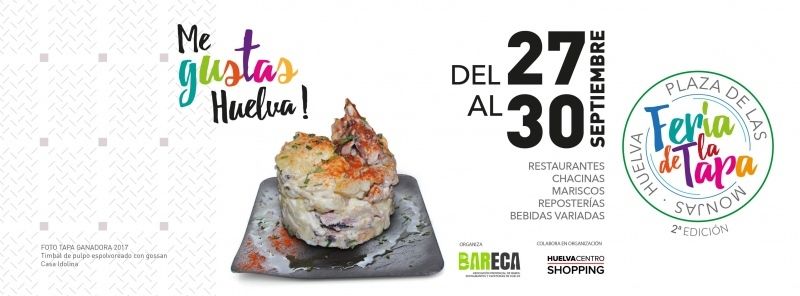 La Feria de la Tapa se celebrará en la Plaza de las Monjas del 27 al 30 de septiembre