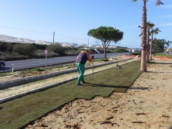 El Ayuntamiento de Palos urbaniza el margen derecho de la urbanización de Galé