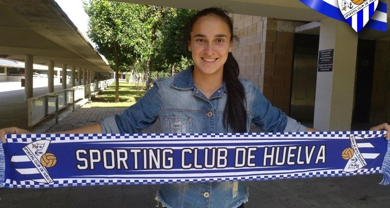 Anita y Lice Chamorro ya entrenan con el resto del plantel del Sporting Huelva