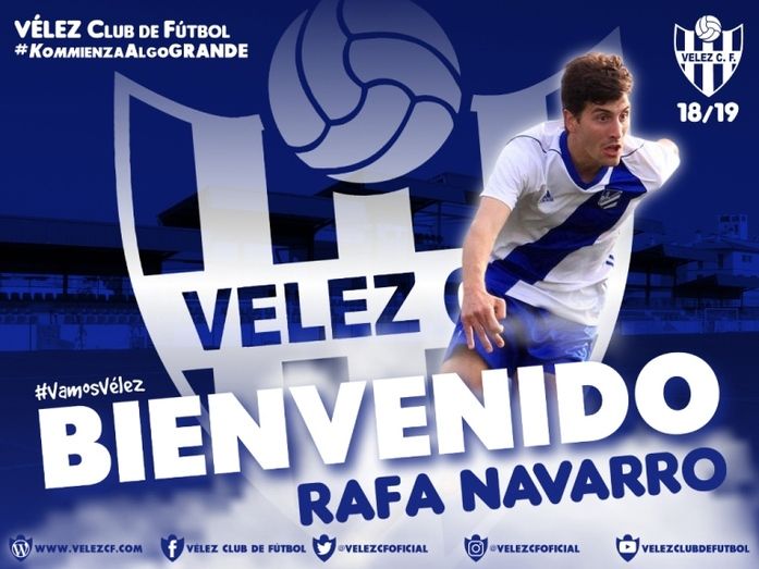 Rafa Navarro cambia La Palma por el Vélez Málaga