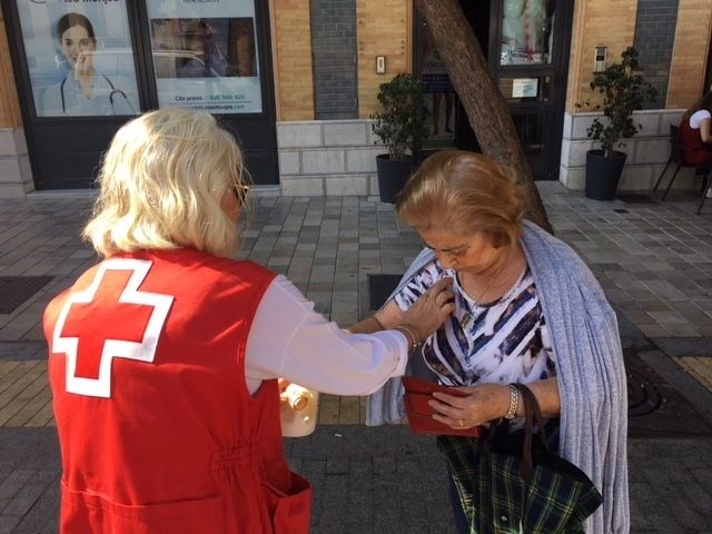El Día de la Banderita de Cruz Roja llena Huelva de solidaridad con la infancia y la juventud