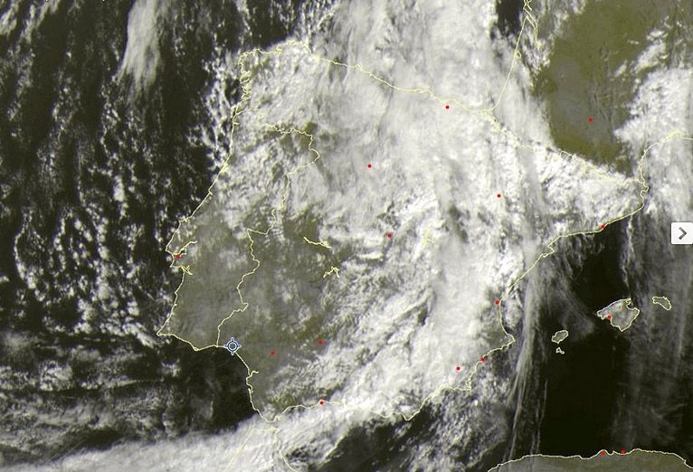 'Leslie' se desintegra en España tras causar estragos en Portugal