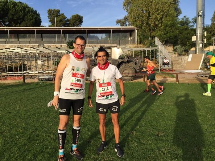 Ni los efectos del huracán Leslie impidieron a Bendala y Galván cumplir su misión en Lisboa