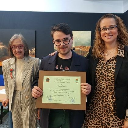 José Ángel Barrera gana el Concurso de Relatos Cortos de Hinojos