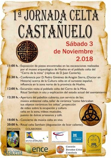 Castañuelo celebra su I Jornada Celta en el poblado Cerro de la Mina