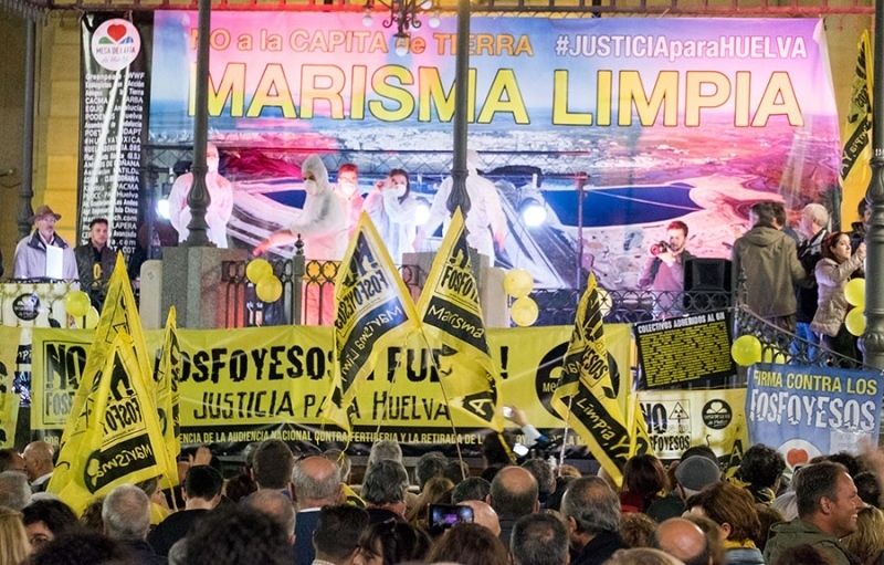 Pepe Fernández: 'La Mesa de la Ría asegura que tiene 30.000 firmas en contra de las balsas pero después se congregan mil en la Plaza de las Monjas'