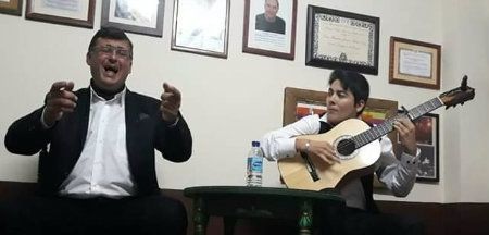 El cantaor Antonio Montes, este viernes en la Tertulia Flamenca de las Colonias