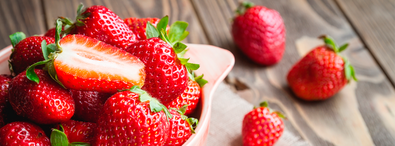 Las fresas ayudan a combatir el mal humor