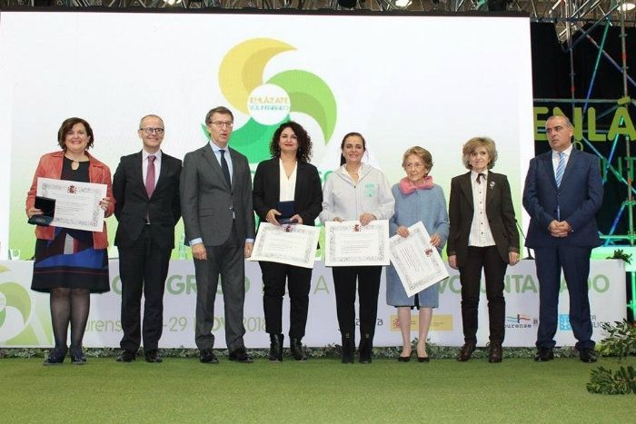 Lama Tomeh, voluntaria de Cruz Roja Huelva, recibe el Premio Estatal de Voluntariado Social