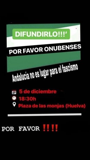 El runrún: ¿Despierta la Huelva antifascista?