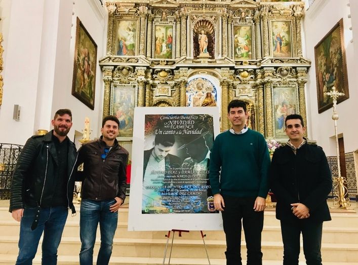 Álvaro Díaz y Damián Solís protagonizan el concierto más flamenco de la Navidad valverdeña