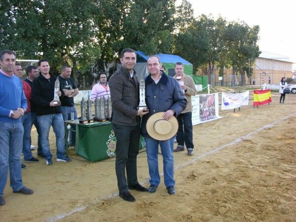 Los aficionados al caballo disfrutaron en Moguer de un gran espectáculo ecuestre