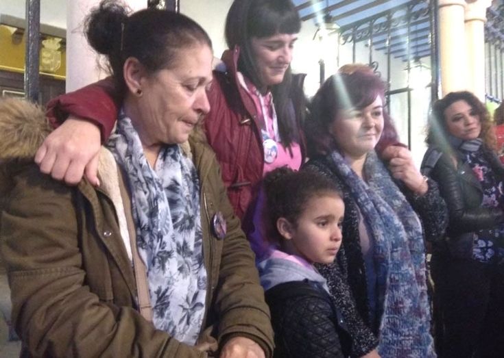 Masiva concentración en Almonte para pedir que 'se depuren responsabilidades' sobre el cuchillo investigado