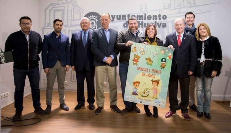 400 niños onubenses sin recursos se beneficiarán de la campaña benéfica ‘Regala, juega, sonríe’