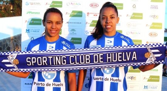 Raquel Fernandes y Ludmila Barbosa refuerzan el ataque del Sporting Puerto de Huelva