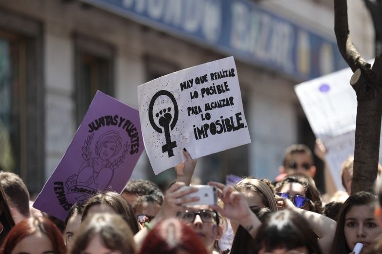 Feministas andaluzas convocan concentraciones bajo el lema 'Ni un paso atrás en igualdad'