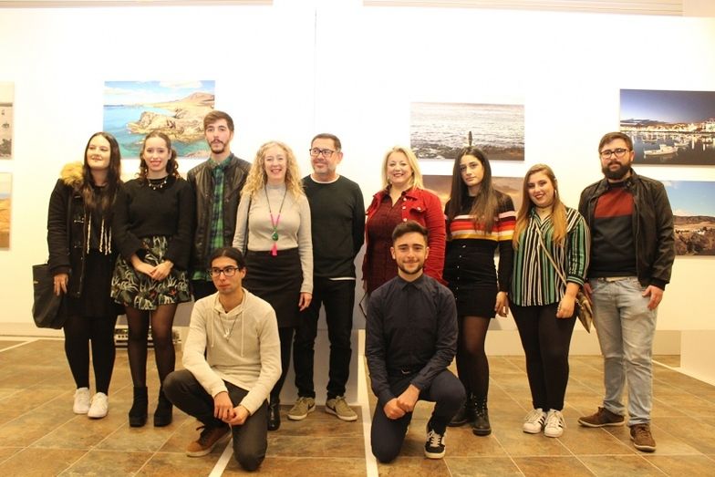 Los alumnos del IES Pablo Neruda exponen su viaje fotográfico a la isla de Lanzarote