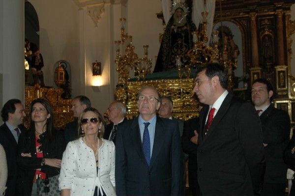 Pedro Rodríguez visita la Hermandad de los Desamparados
