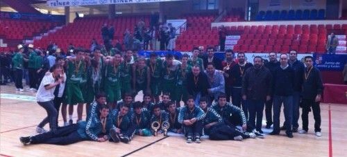 Dos onubenses campeones de España de baloncesto