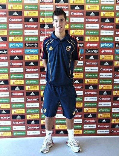 El palmerino Curro Sánchez, convocado por la Selección Sub 16 para el España-Inglaterra
