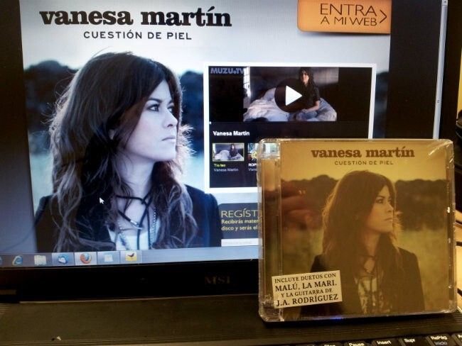 El nuevo disco de Vanesa Martín se agota a las horas de salir a la venta en Huelva